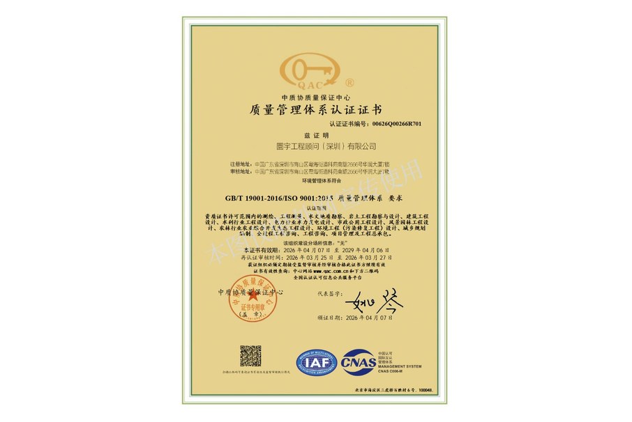 Quality Management System Certification